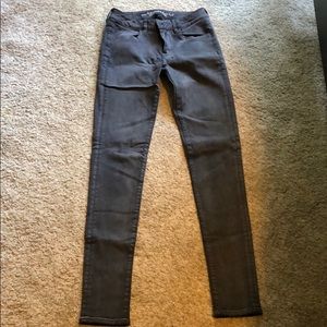 AE gray jeggings